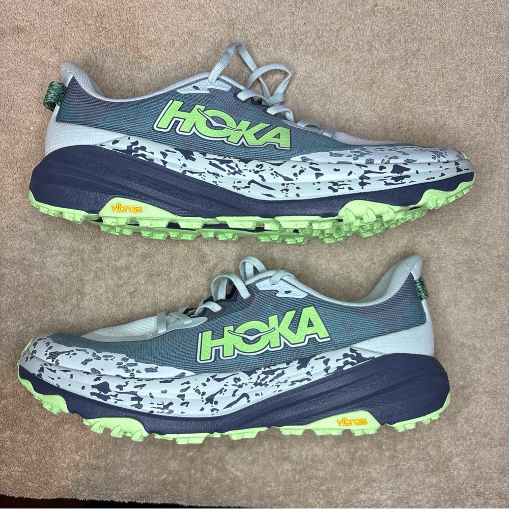 Size 11.5 - HOKA One One Speedgoat 6 Men Shoe 1147791 Running Trail Sneaker - Picture 2 of 9